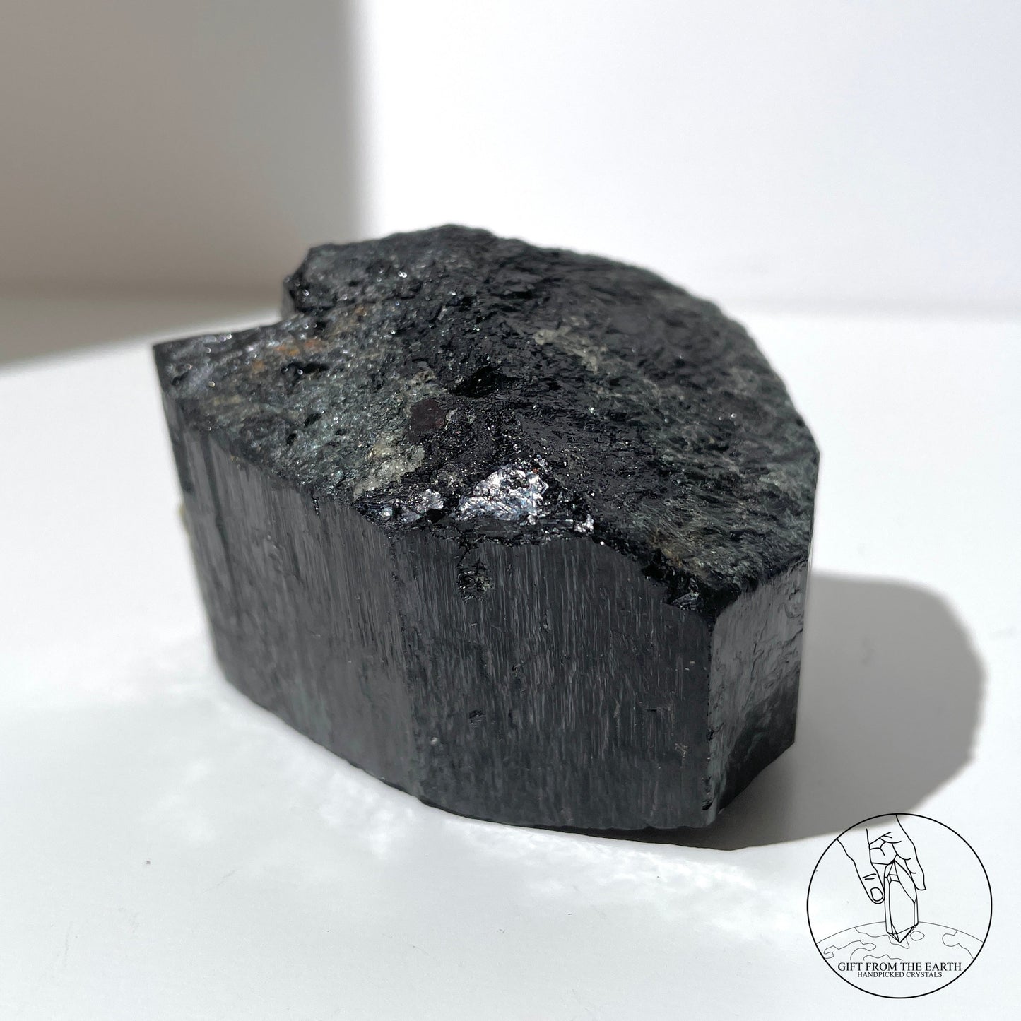 亮面黑碧璽原石