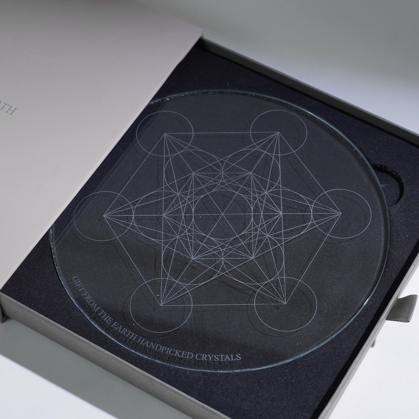 Crystal grid base - Metatron pattern