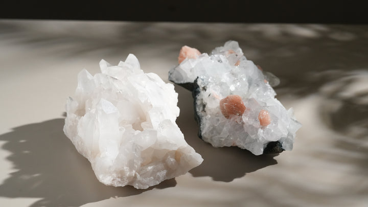 從結構到外觀的深入剖析：魚眼石 vs 白水晶