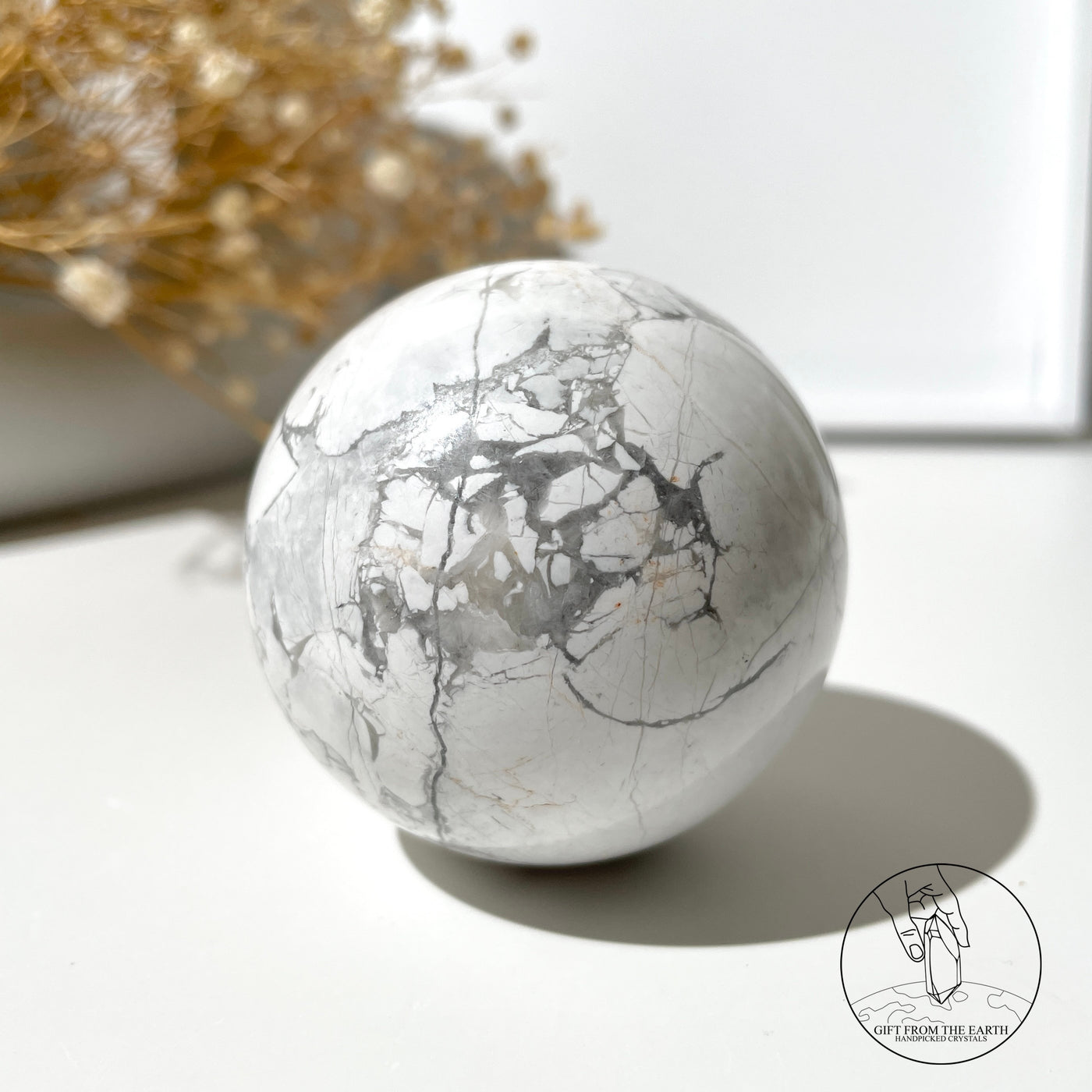 Howlite Sphere