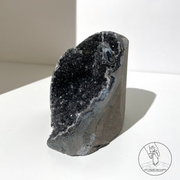 黑紫水晶簇