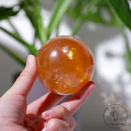 蜜糖方解石球