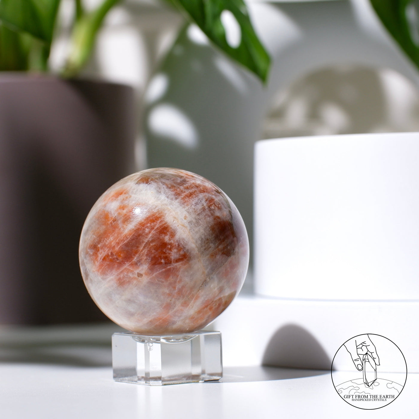 Moonstone Sunstonewith Sphere
