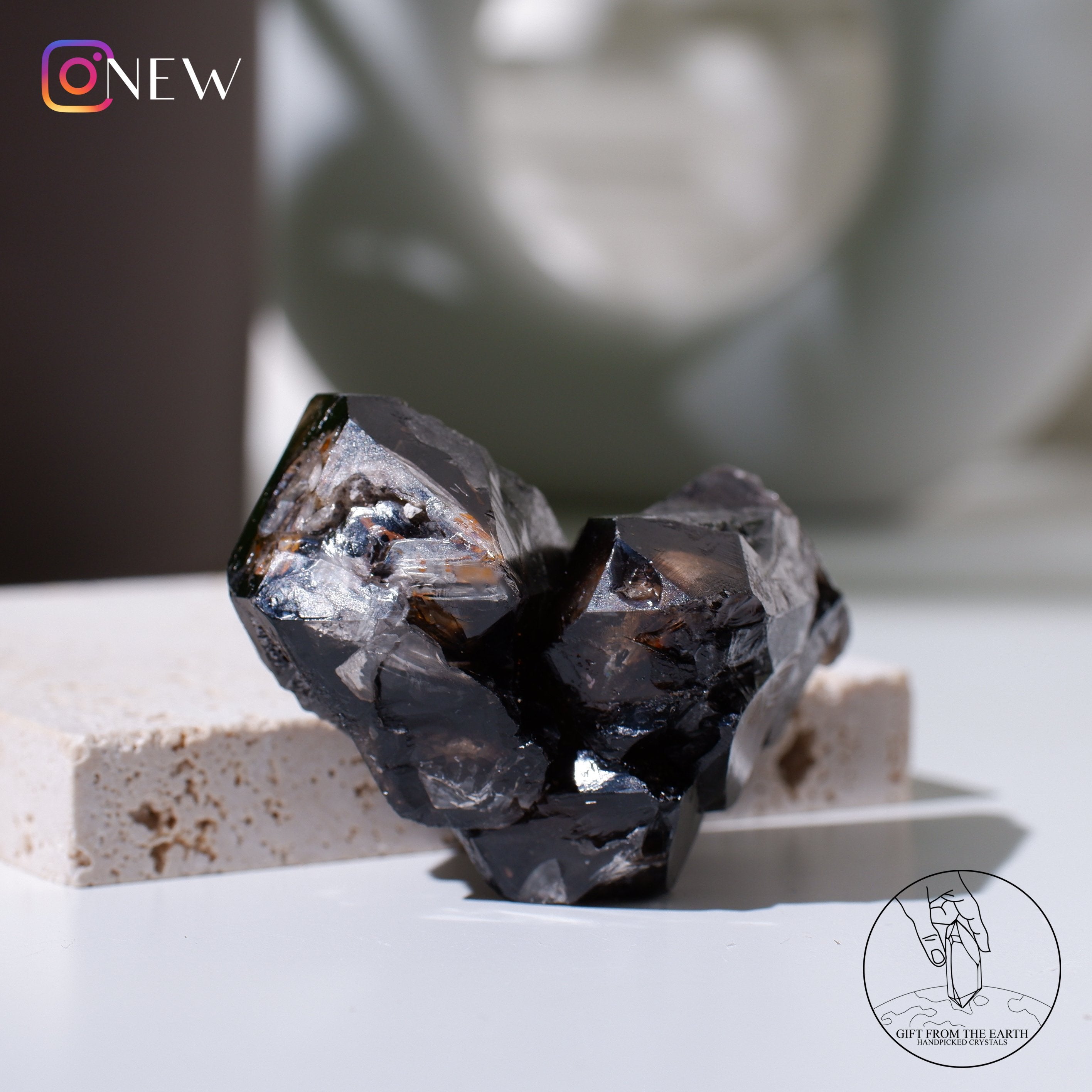 一期一会水晶ラージ/一部ツイン骸骨 黑水晶骸骨– GFE Handpicked Crystals