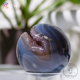 洞形紫水晶瑪瑙球