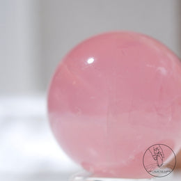 莫桑比克星光粉晶球