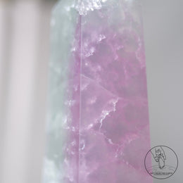 紫綠螢石柱