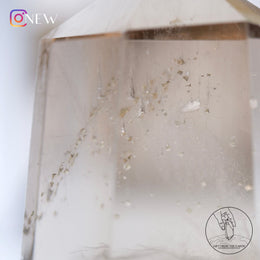 黃水晶柱晶中晶共生