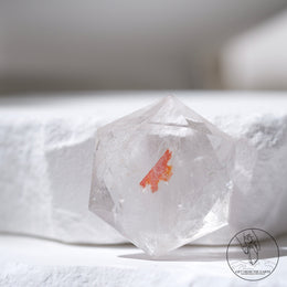 白水晶大衛星火晶黃金療癒者共生