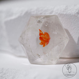 白水晶大衛星火晶黃金療癒者共生