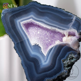 紫水晶藍瑪瑙洞