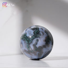 苔蘚瑪瑙/水草瑪瑙球