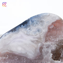 粉紅紫水晶簇