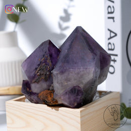 剛果紫水晶簇
