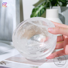 白水晶碗