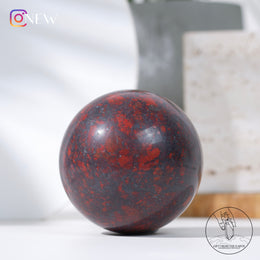 紅花碧玉球