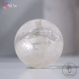 晶中晶白水晶球