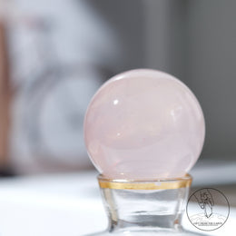 莫桑比克星光粉晶球