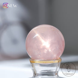 莫桑比克星光粉晶球