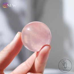 莫桑比克星光粉晶球
