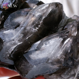 Morion Quartz Skeletal Quartz