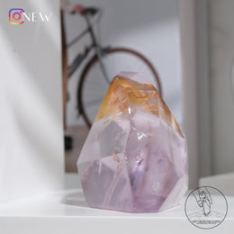 紫水晶隨形黃金療癒者共生