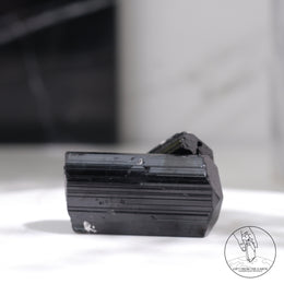 莫桑比克亮面黑碧璽原石
