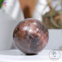 黑月光石球金太陽石共生球