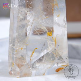 黃金療癒者水晶柱