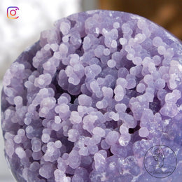 Grape Agate Sphere