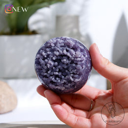 Grape Agate Sphere