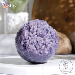Grape Agate Sphere