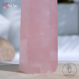莫桑比克粉晶柱