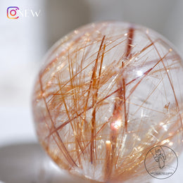 金紅鈦晶球