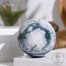 Moss Agate Sphere