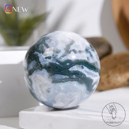 Moss Agate Sphere