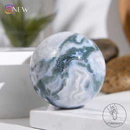 Moss Agate Sphere
