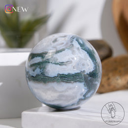Moss Agate Sphere