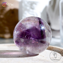金字塔紫水晶球