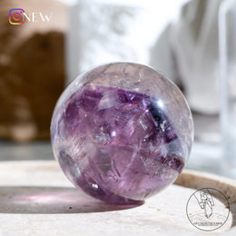 金字塔紫水晶球