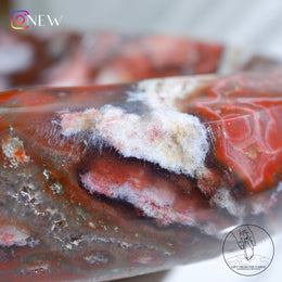 玉化心形海洋碧玉碗