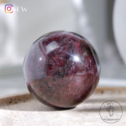 星光石榴石球