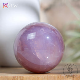 星光藍粉晶球