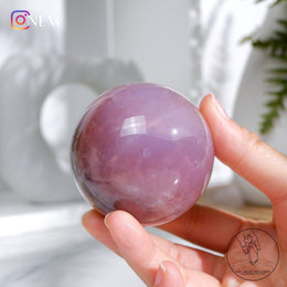 星光藍粉晶球