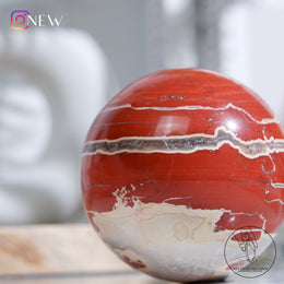 Red Jasper Sphere