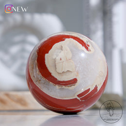 Red Jasper Sphere