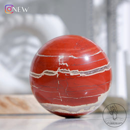 Red Jasper Sphere