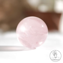 莫桑比克星光粉晶球