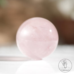莫桑比克星光粉晶球