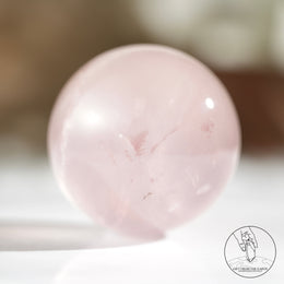 莫桑比克星光粉晶球